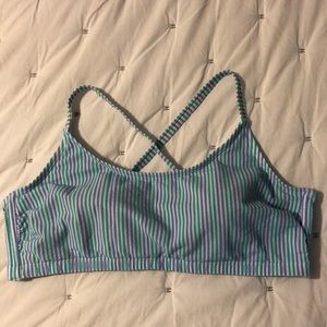 Target Xhilaration Seersucker Bikini Top 20w